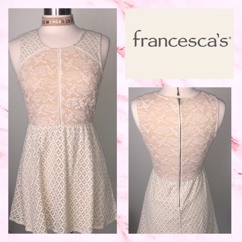 Francescas Lace Mini Dress
